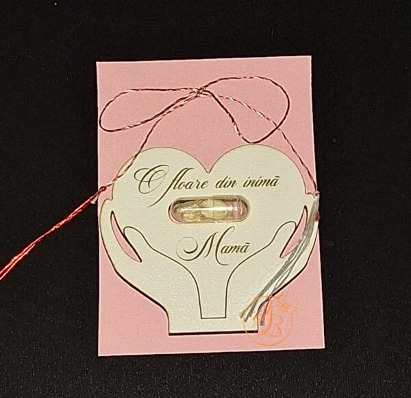 Martisor plantabil cu seminte de floricele, de mac, de grau - imagine 11