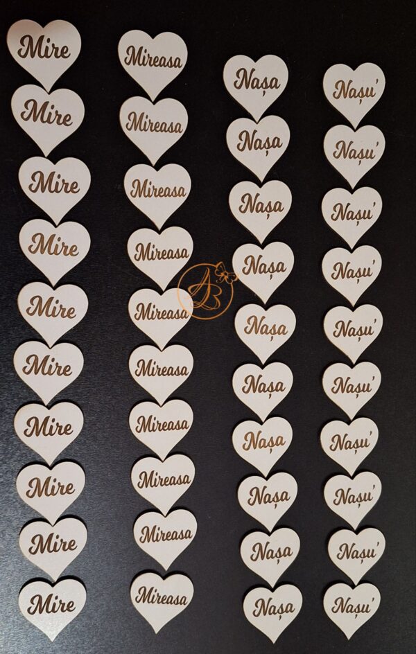 Insigne din lemn gravate 4cm - imagine 21