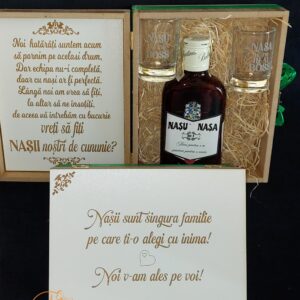 Cutii pentru nasii de nunta