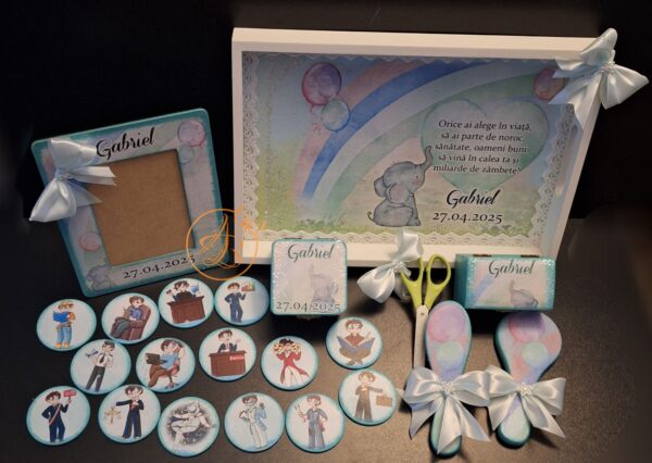 Set de mot baietel cu cartonase meserii - imagine 5