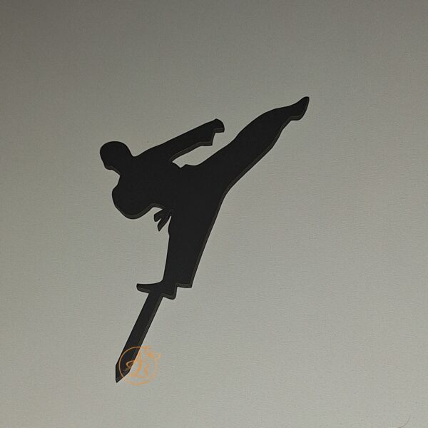 Topper tort cu karate boy - imagine 4