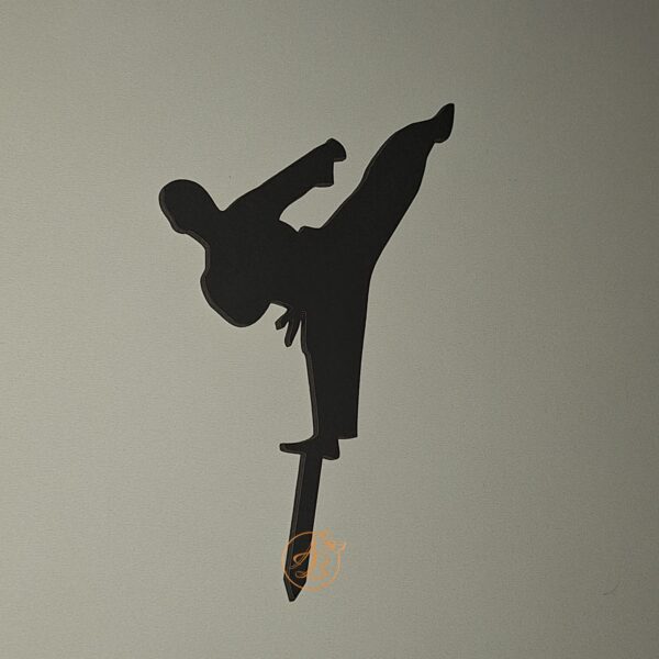 Topper tort cu karate boy