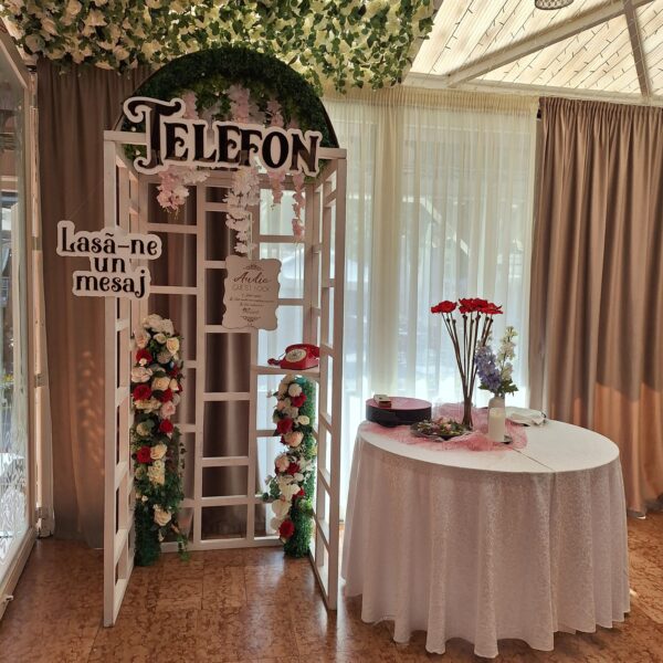 Cabina telefon cu Audio Guest Book - mesaje audio inregistrate - imagine 44