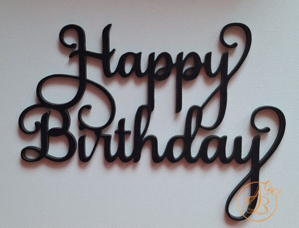 Decor tort Happy Birthday - imagine 3