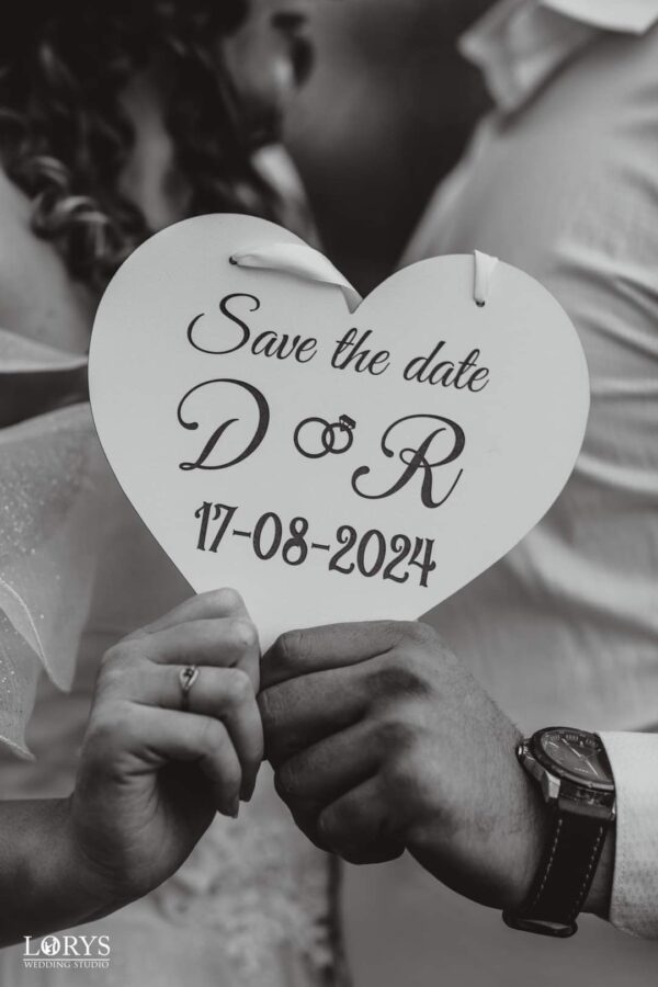 Save the date inimioara - imagine 11