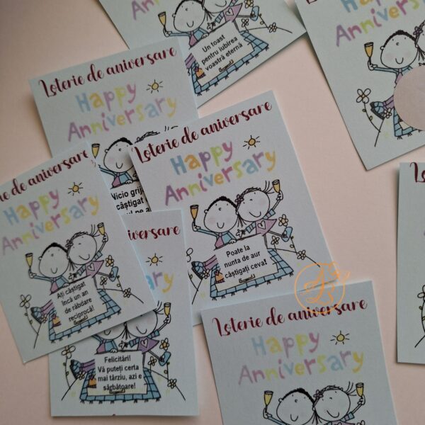 Lozuri personalizate razuibile pentru aniversare casatorie - imagine 6