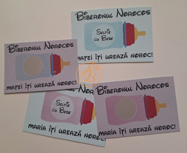 Lozuri personalizate razuibile pentru botez - imagine 4