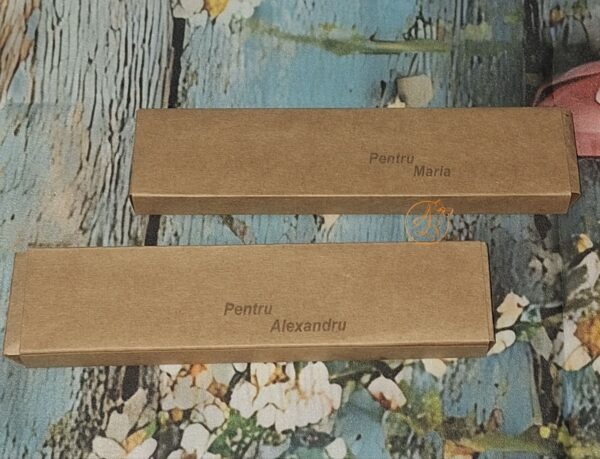 Set pix si rigla, in cutie personalizata - imagine 2
