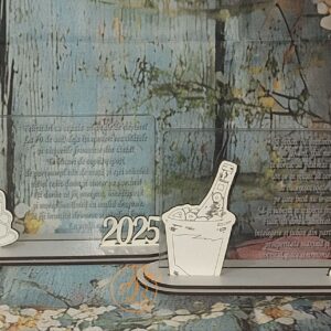 Trofeu plexiglass gravat pentru aniversare/zi de nastere