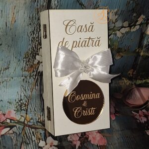Cutiuta gravata pentru bani, cununie civila/nunta