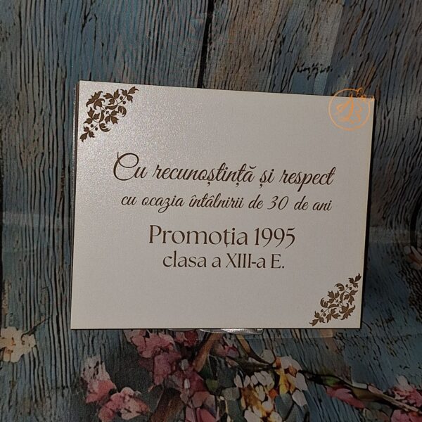 Cutie mica natur pentru dascal, profesor, invatator, cu flori de sapun - imagine 20