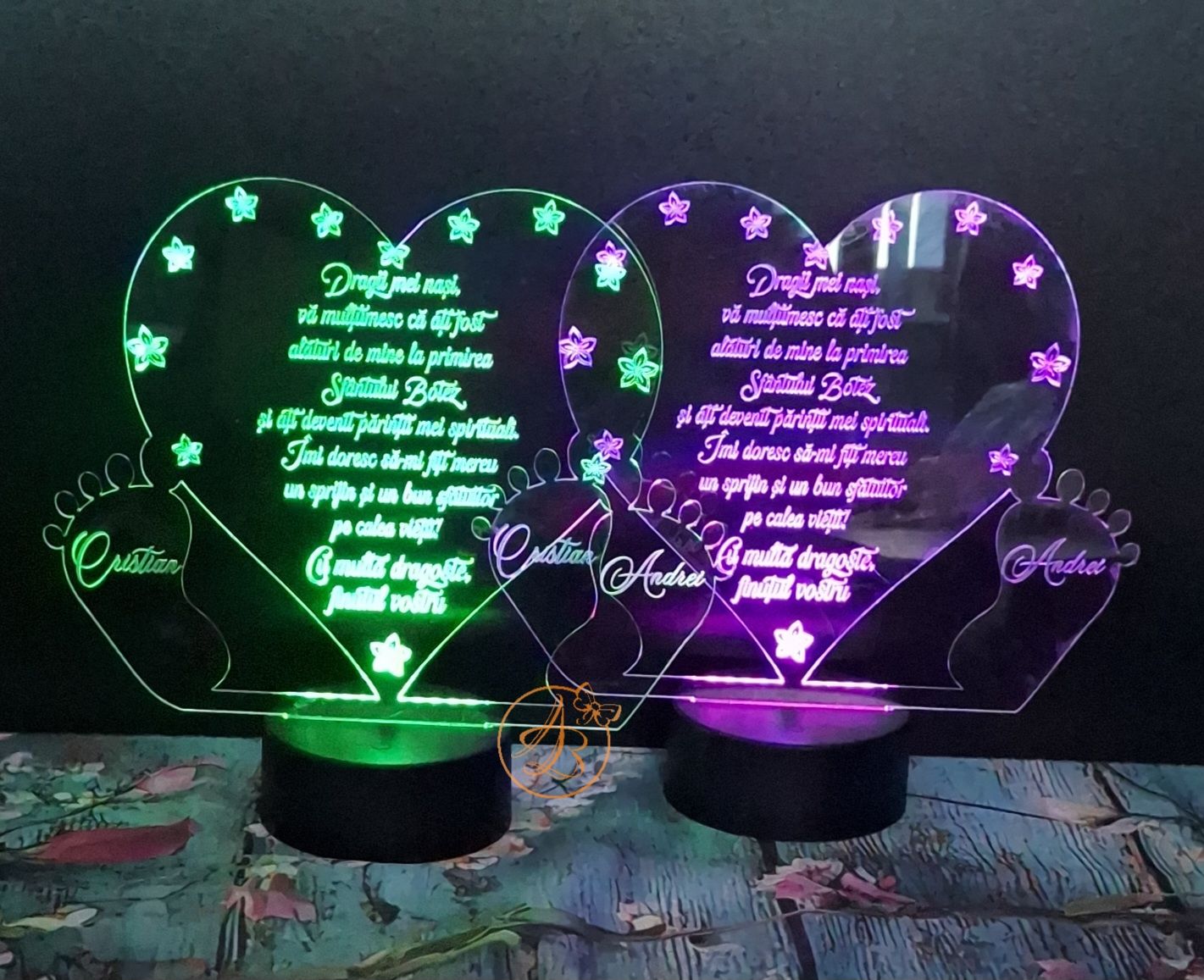 Set pentru nasii de botez - imagine 54