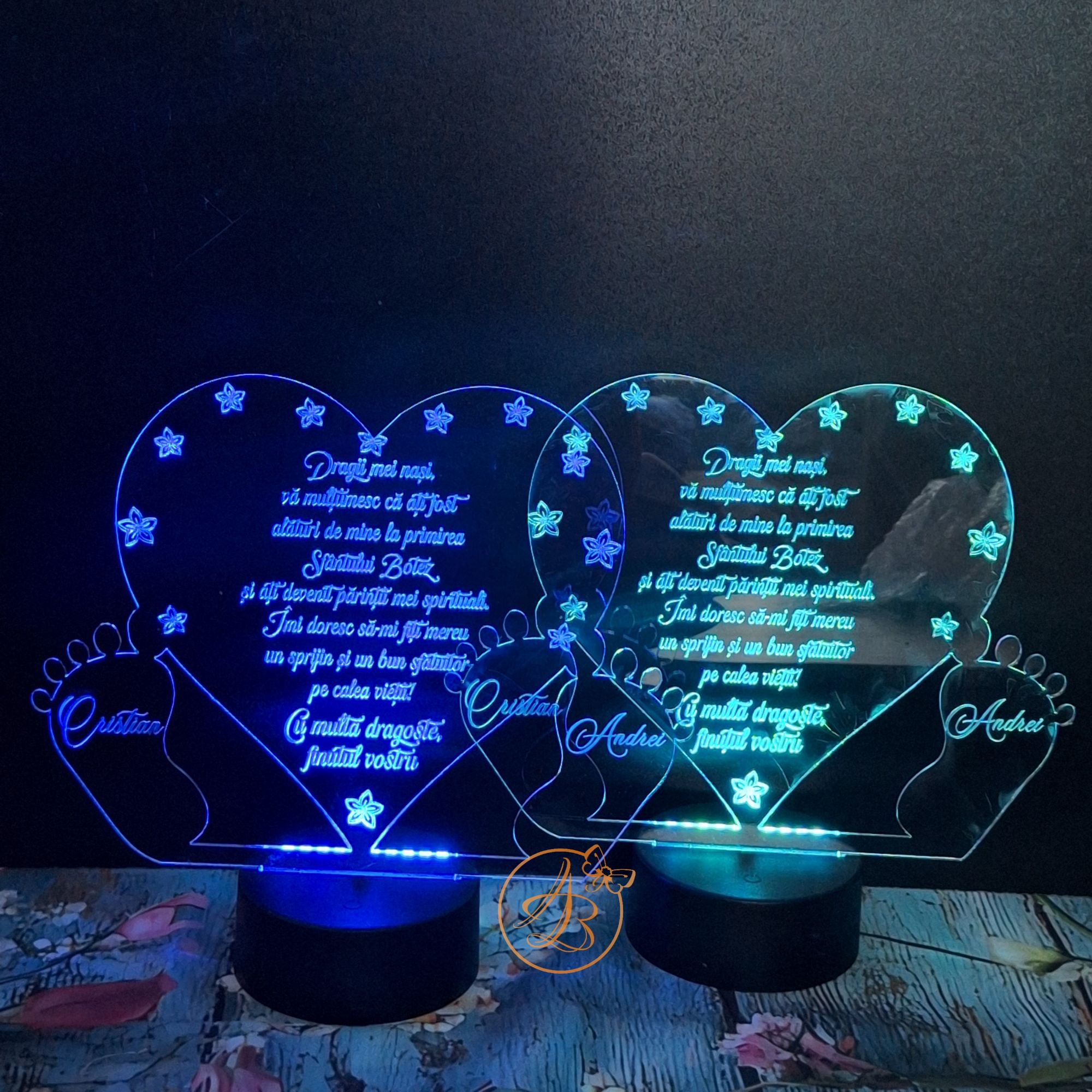 Set pentru nasii de botez - imagine 55