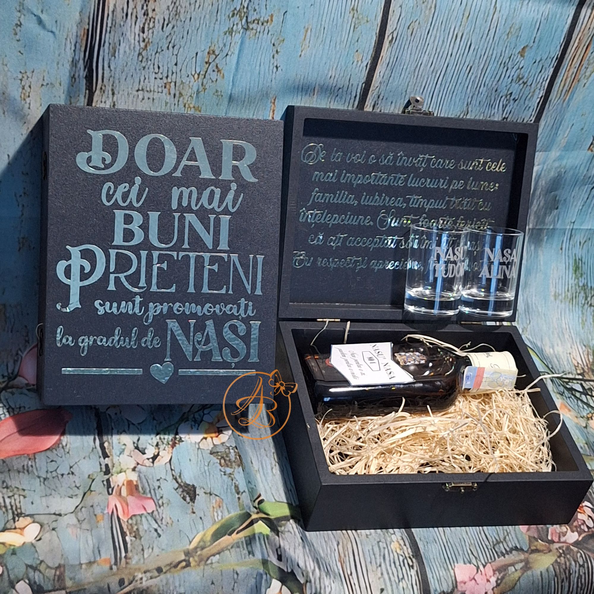 Set pentru nasii de botez - imagine 51