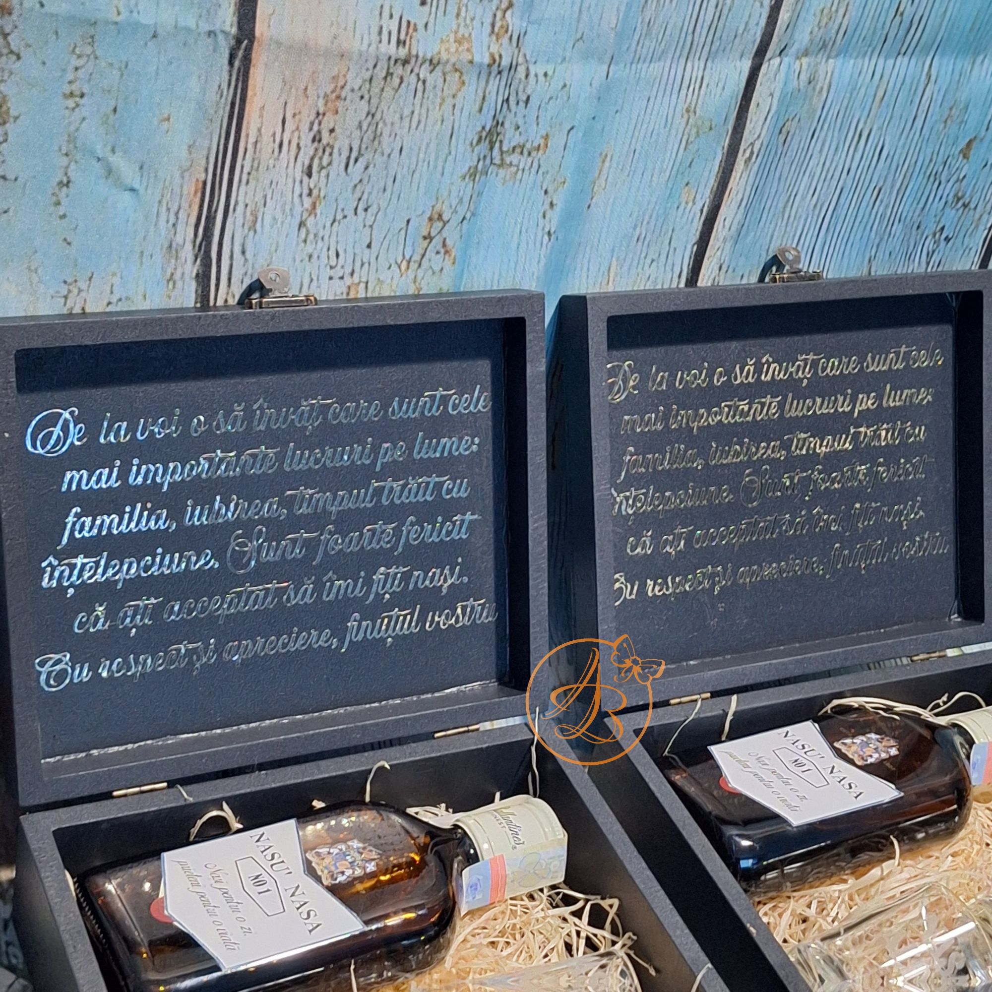 Set pentru nasii de botez - imagine 45