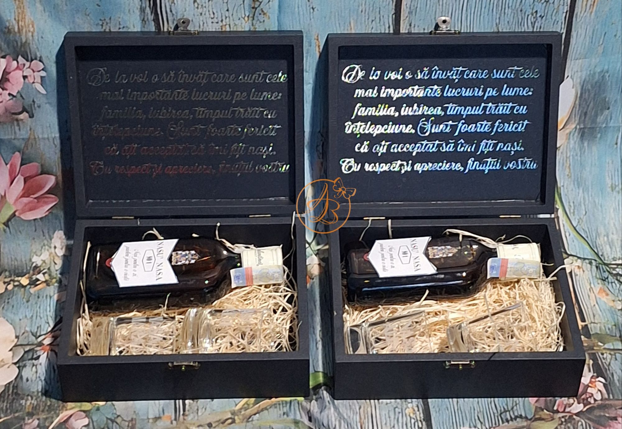 Set pentru nasii de botez - imagine 46