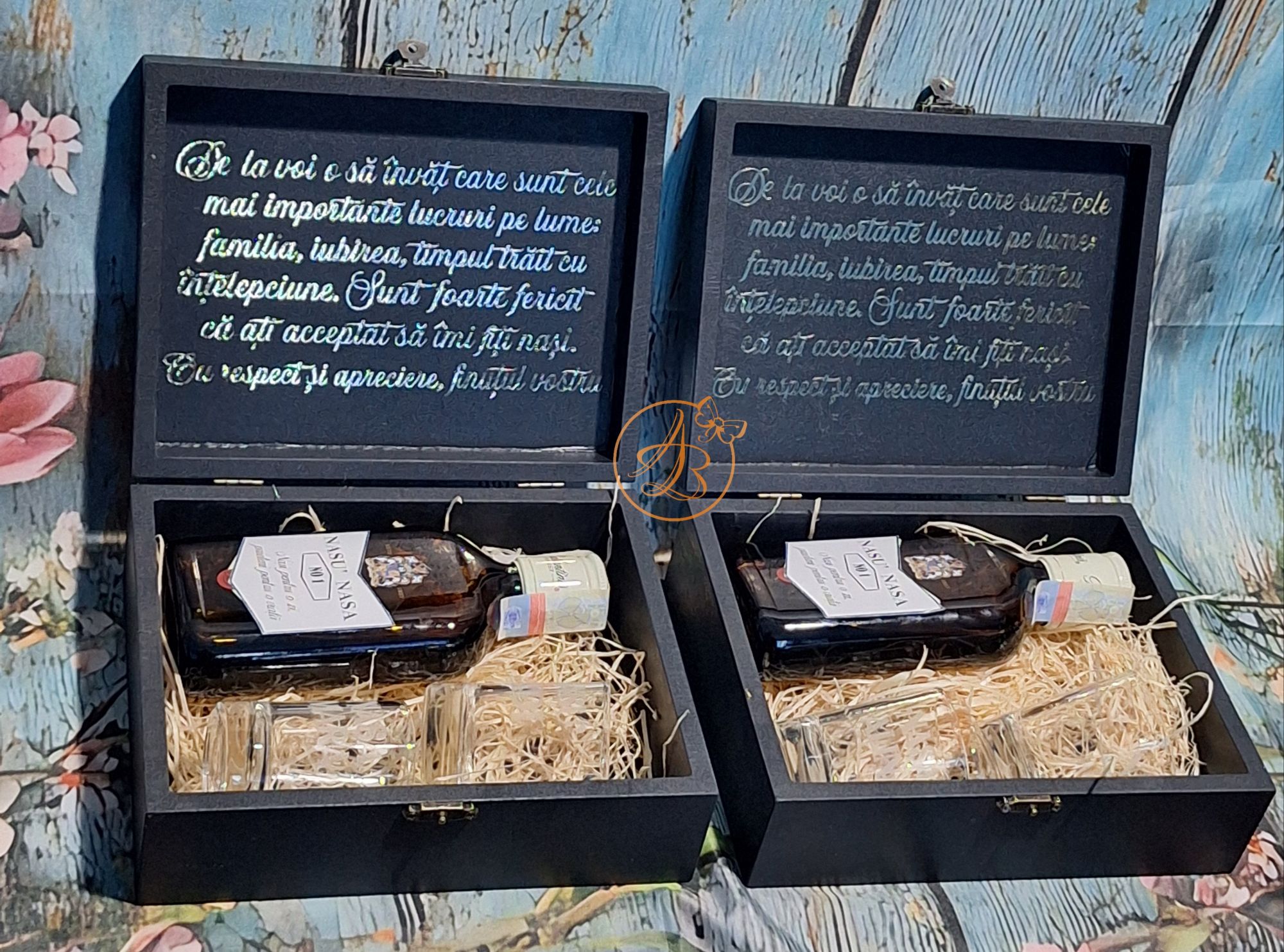 Set pentru nasii de botez - imagine 47