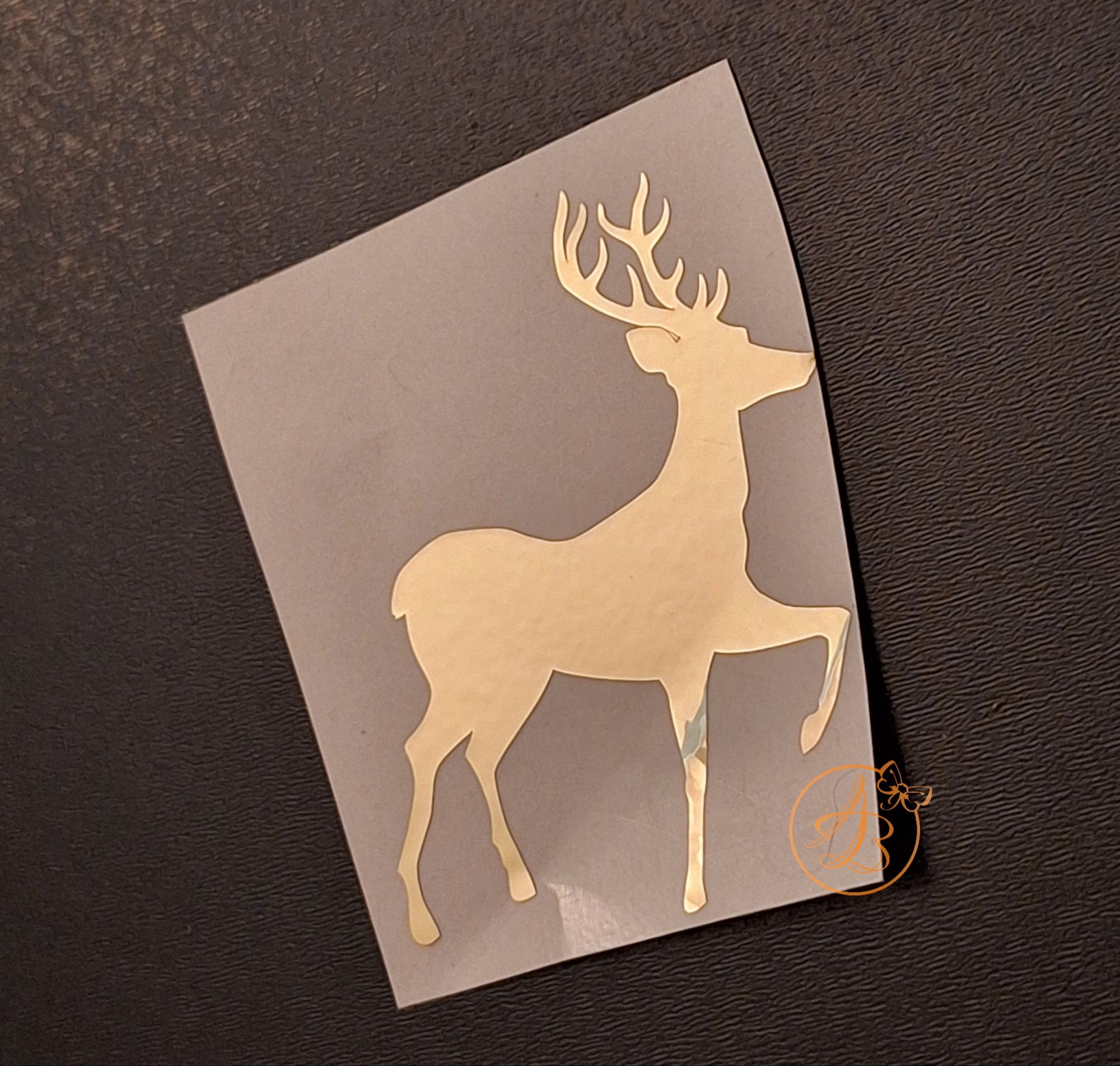 Sticker Craciun Ren - imagine 3