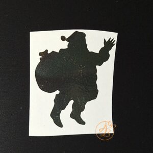 Sticker Craciun Mos cu sac