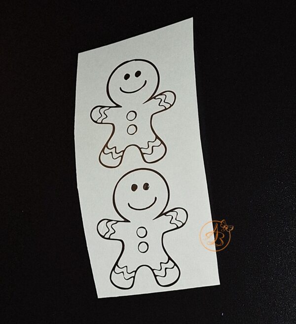 Set 2 stickere Craciun turta dulce - imagine 6