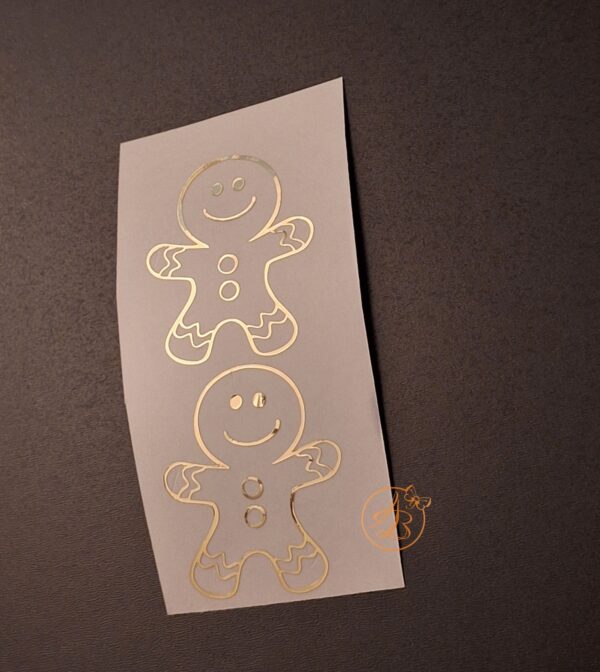 Set 2 stickere Craciun turta dulce - imagine 4