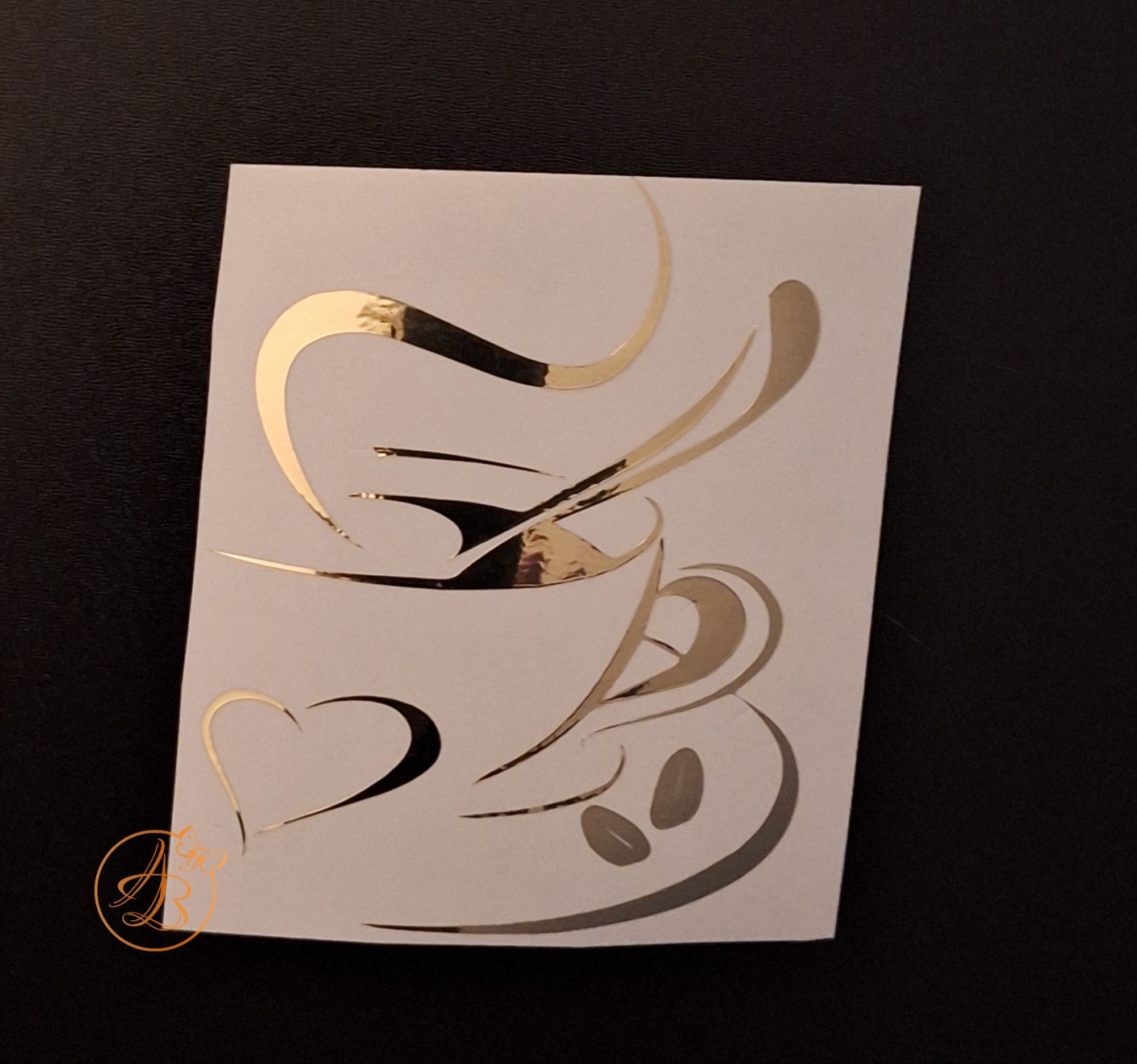 Sticker cu ceasca de cafea - imagine 6