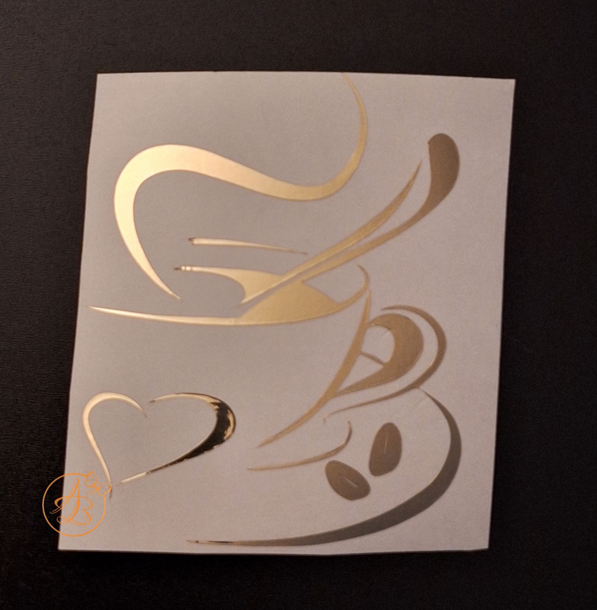 Sticker cu ceasca de cafea - imagine 3