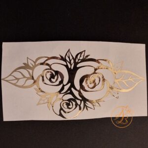 Sticker cu trandafiri