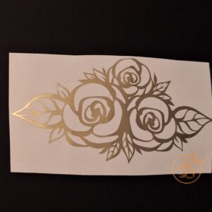 Sticker cu trandafiri