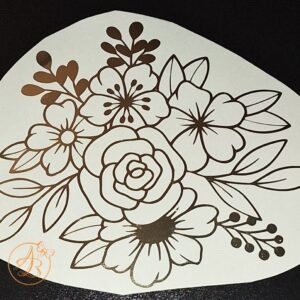Sticker cu flori