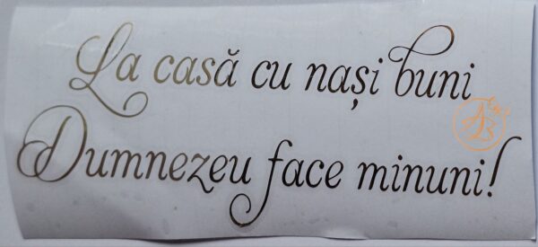 Sticker mare ''La casa cu nasi buni...'' - imagine 2