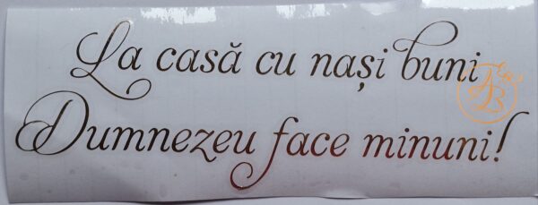 Sticker mare ''La casa cu nasi buni...'' - imagine 5