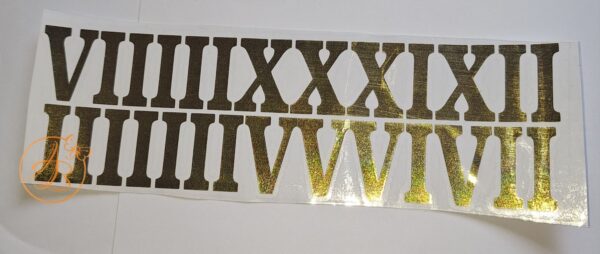 Sticker cu cifre romane pentru ceas - imagine 6