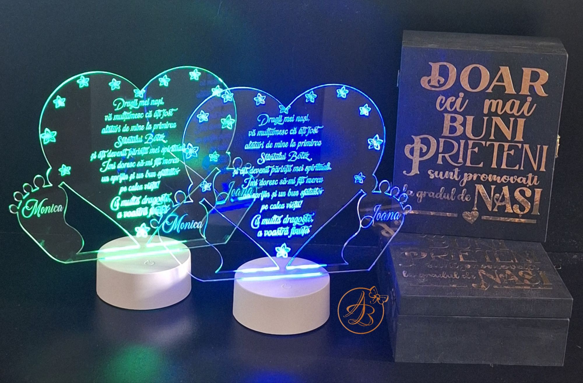 Set pentru nasii de botez - imagine 28