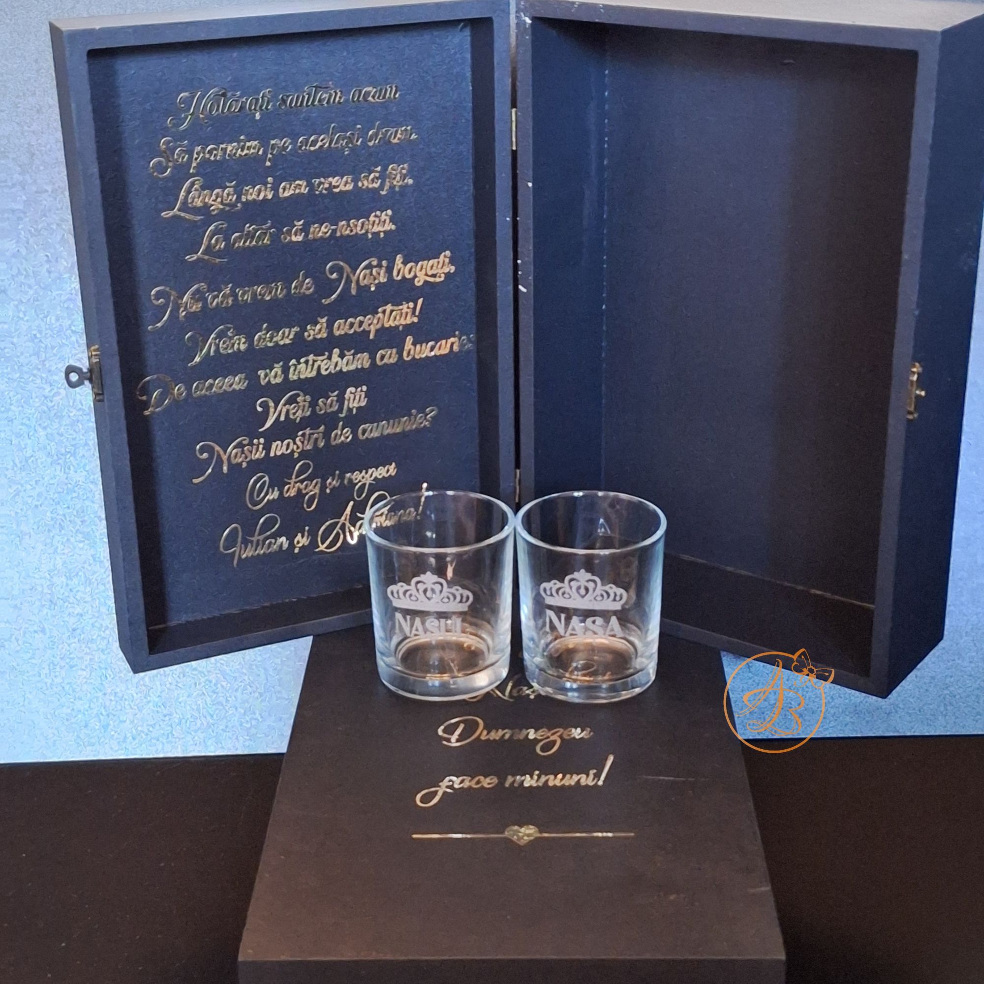 Cutie decorata pentru nasi, mosi, zi de nastere, aniversare - imagine 53