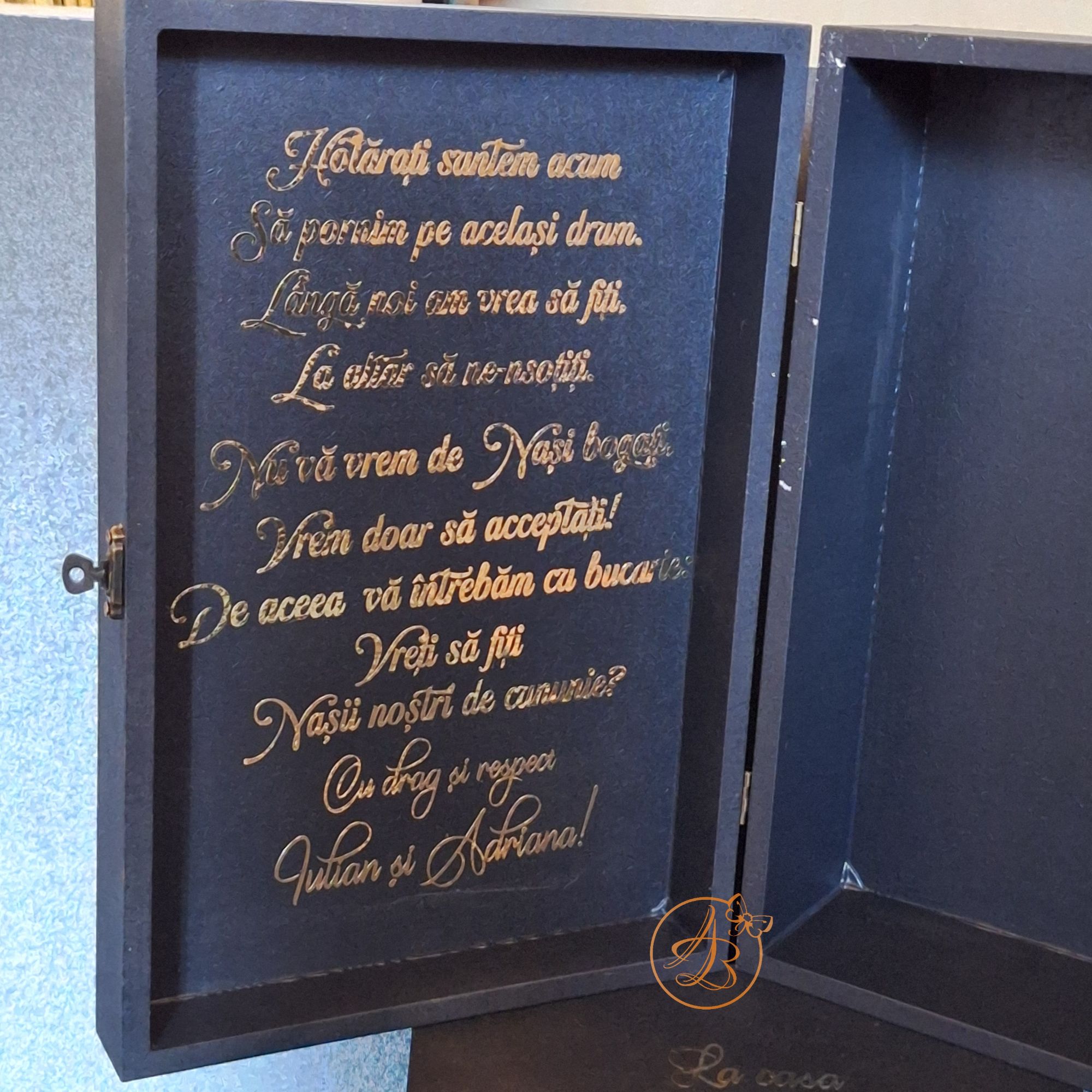 Cutie decorata pentru nasi, mosi, zi de nastere, aniversare - imagine 51