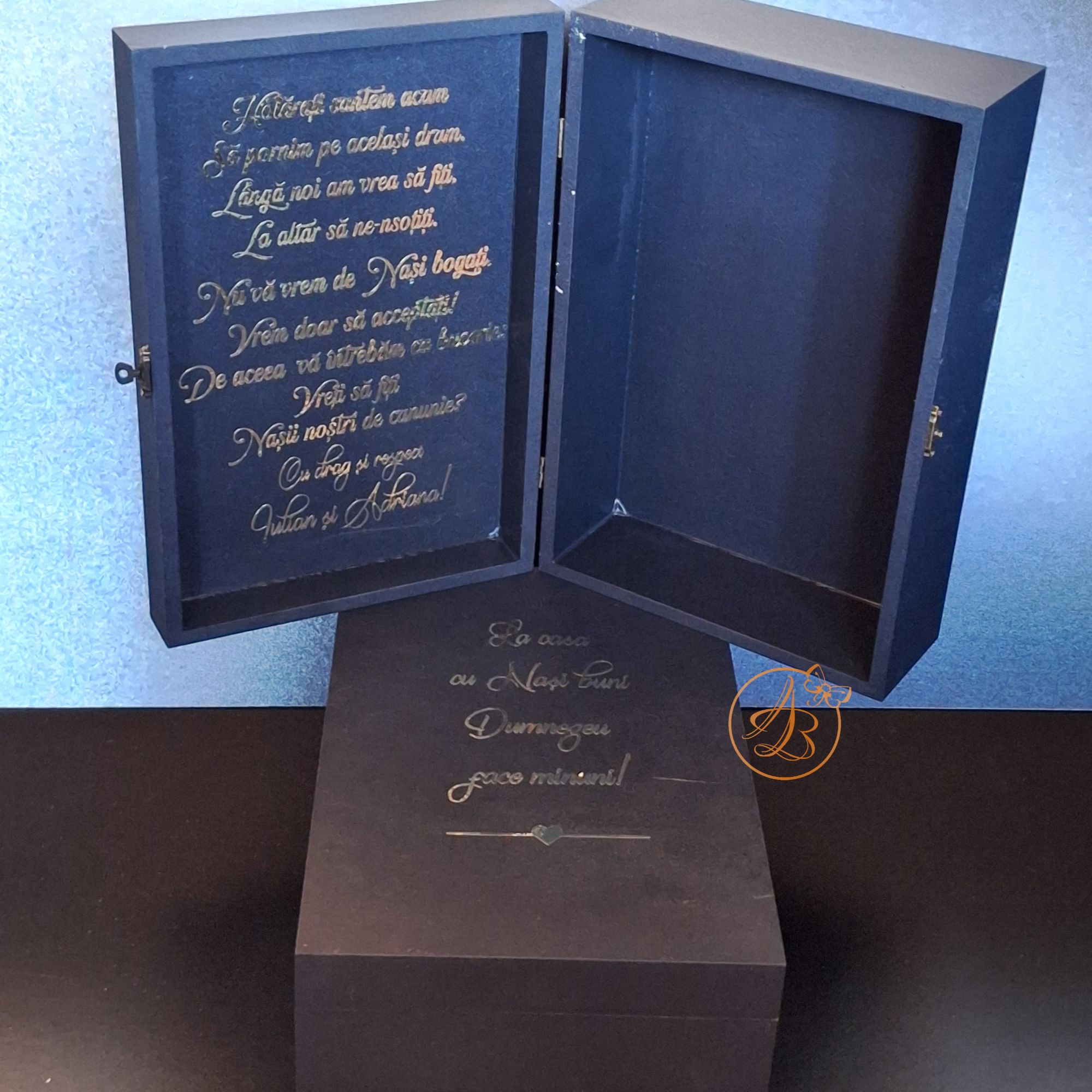 Cutie decorata pentru nasi, mosi, zi de nastere, aniversare - imagine 52