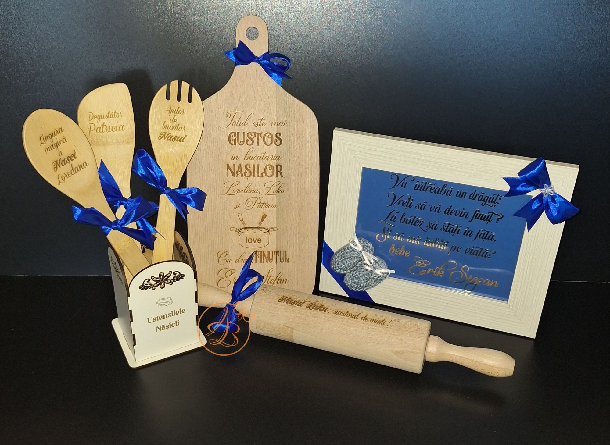 Set cadou nasi, mosi botez - imagine 19