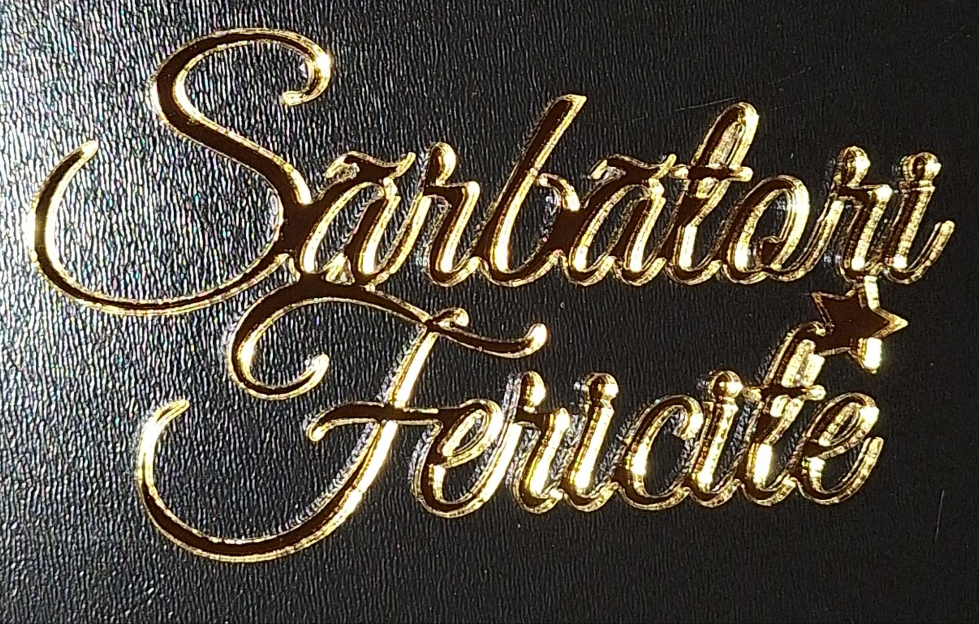 Decor topper tort oglinda Sarbatori fericite - imagine 2