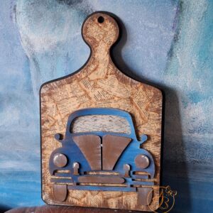 Decor perete cu masina