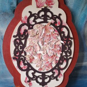 Decor perete cu magnolii