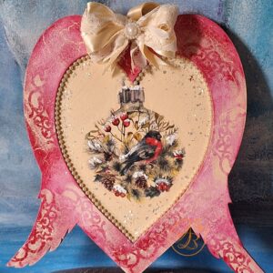 Decor perete inimioara cu glob