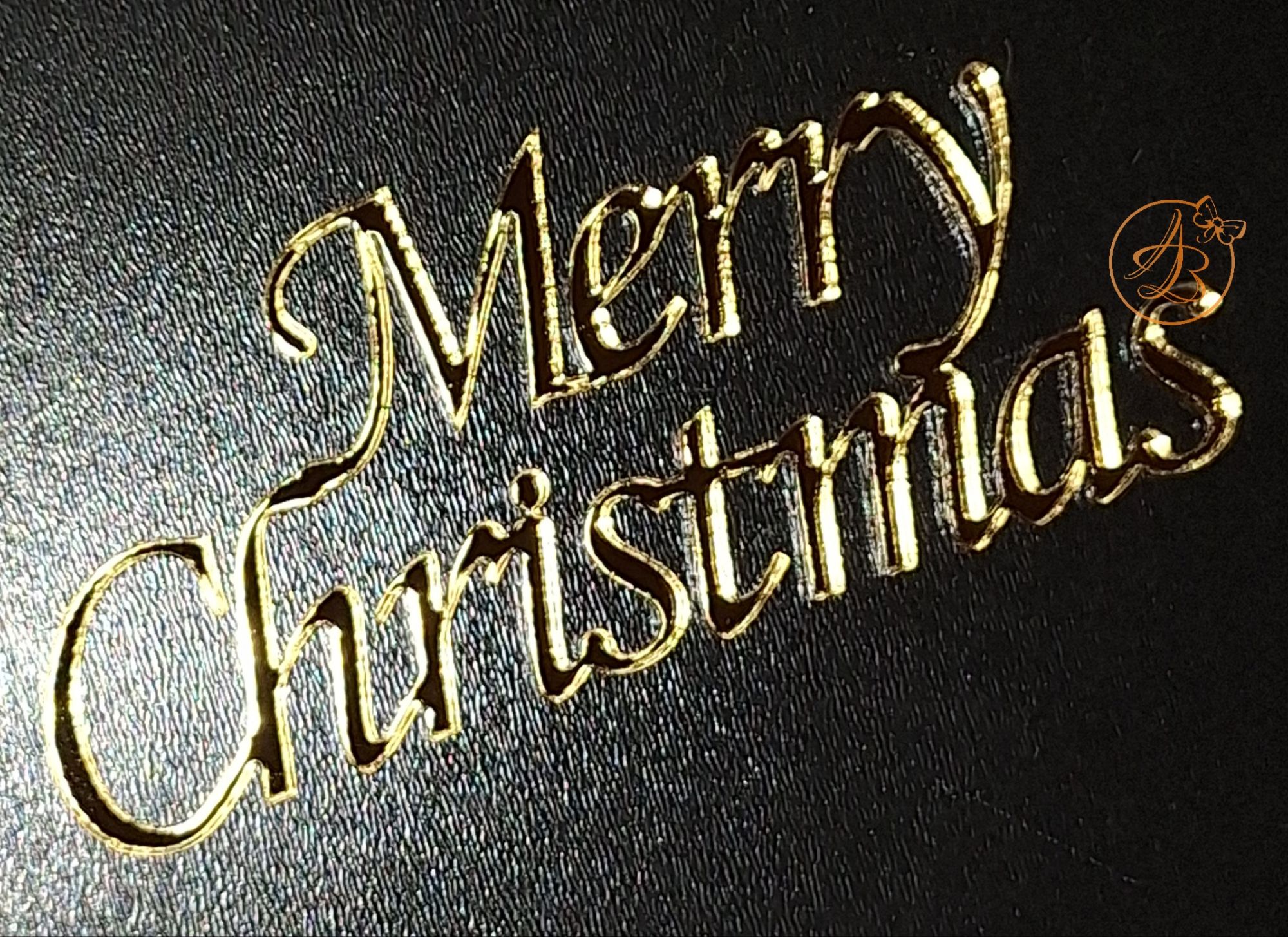 Decor topper tort oglinda Merry Christmas - imagine 6