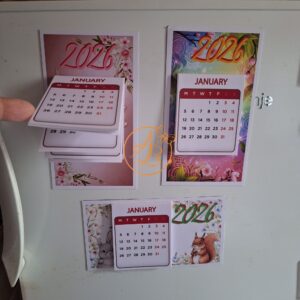 Calendar magnetic 2026