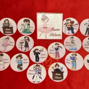 Cartonase meserii pentru fetita, cu nume