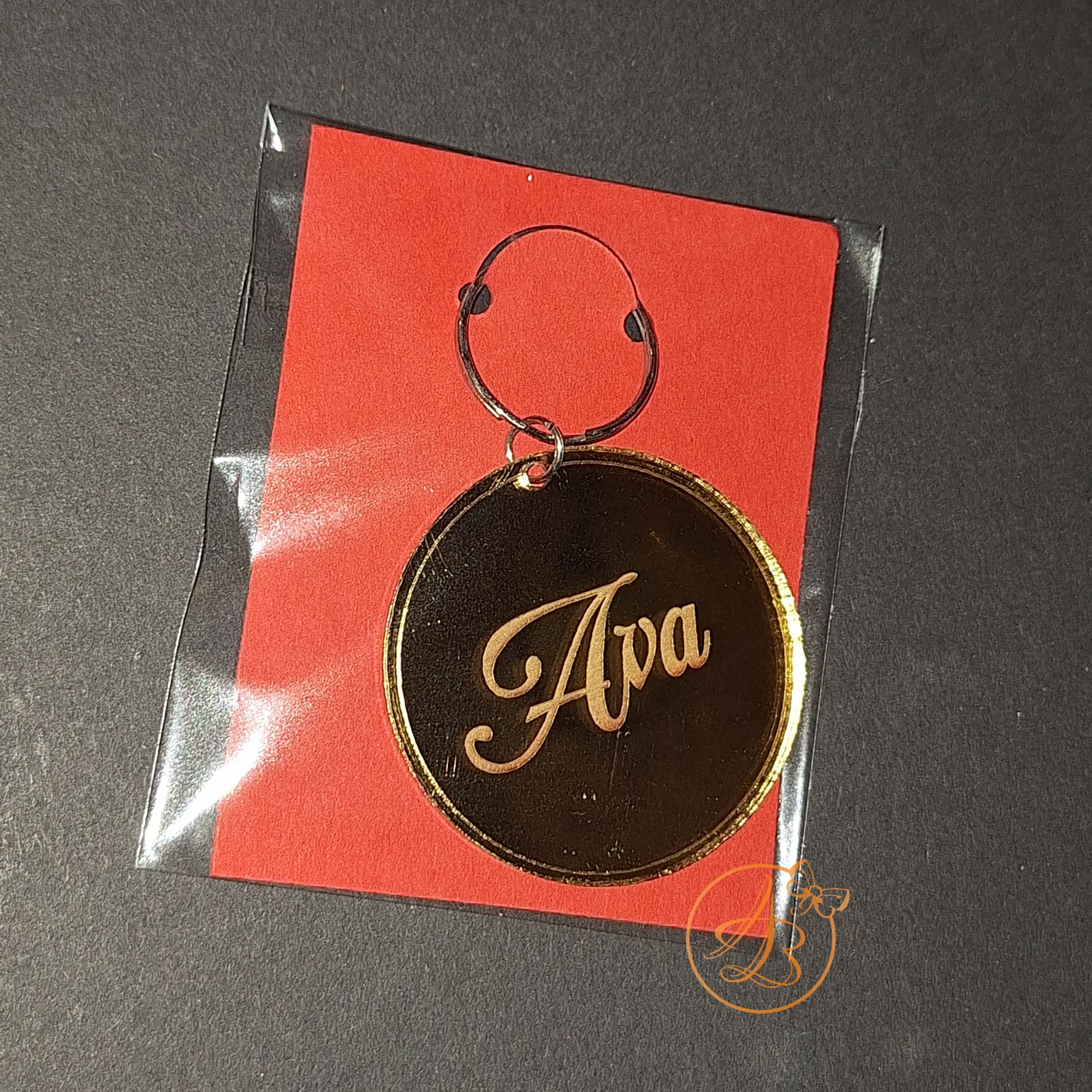 Breloc oglinda cu figurine, meserii, animale, nume - imagine 22