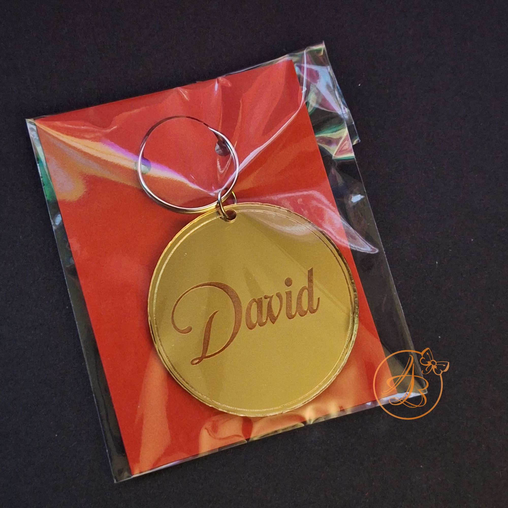 Breloc oglinda cu figurine, meserii, animale, nume - imagine 18