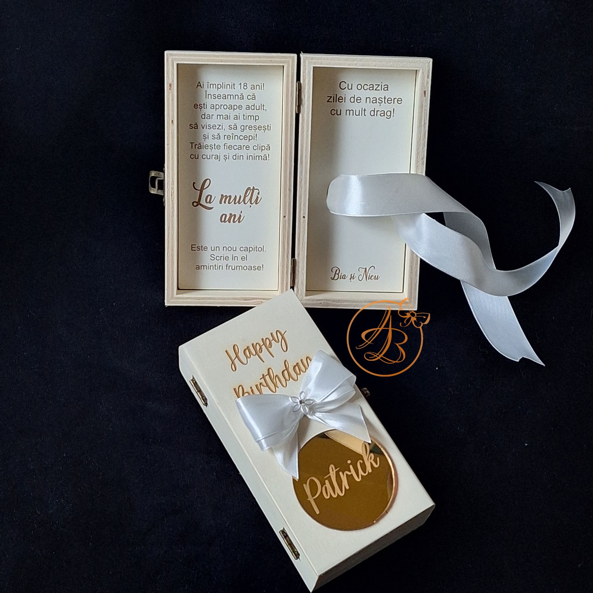 Cutiuta gravata pentru bani, zi de nastere, aniversare, nunta, botez - imagine 13