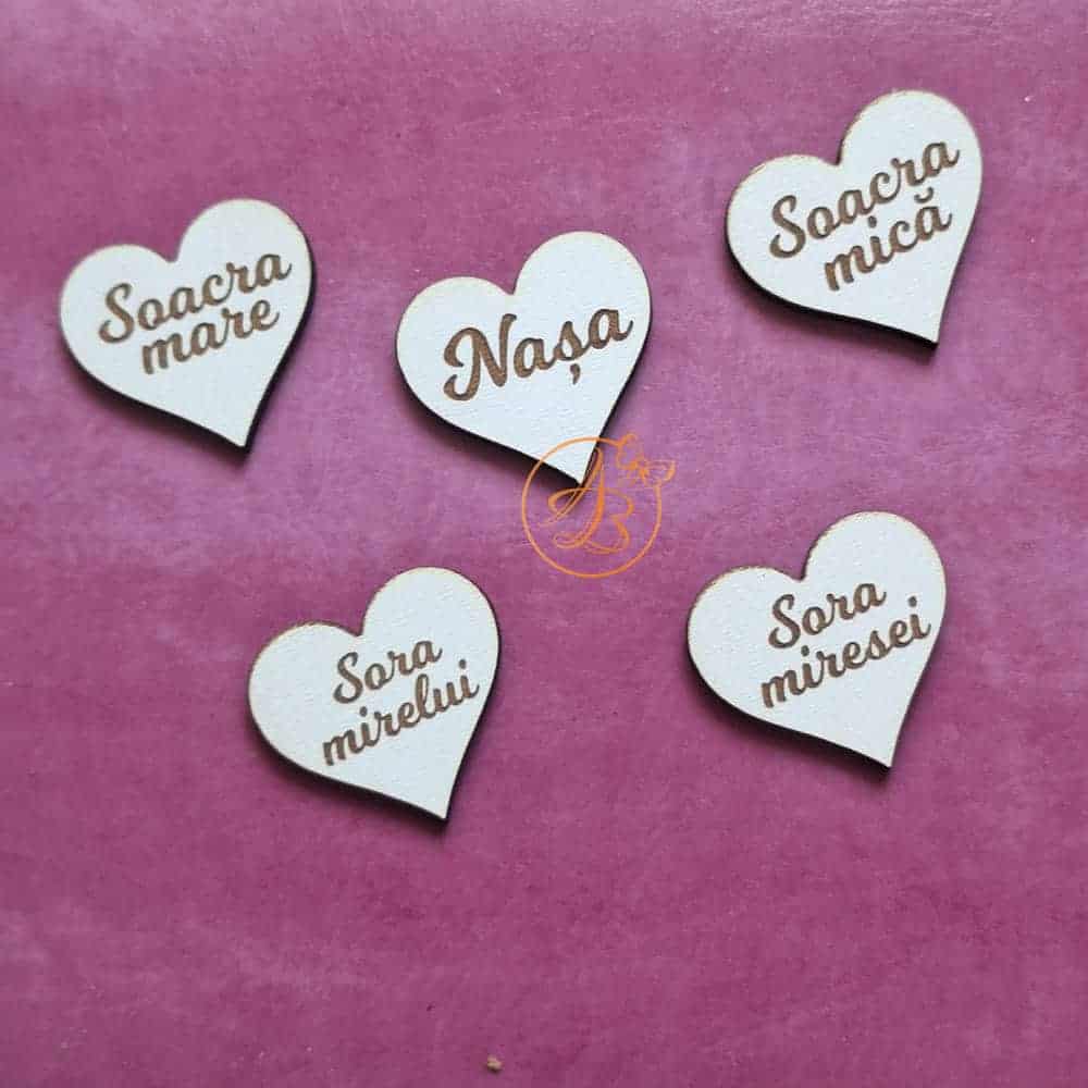 Insigne din lemn gravate 3cm - imagine 17