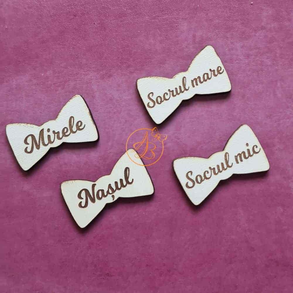 Insigne din lemn gravate 3cm - imagine 16